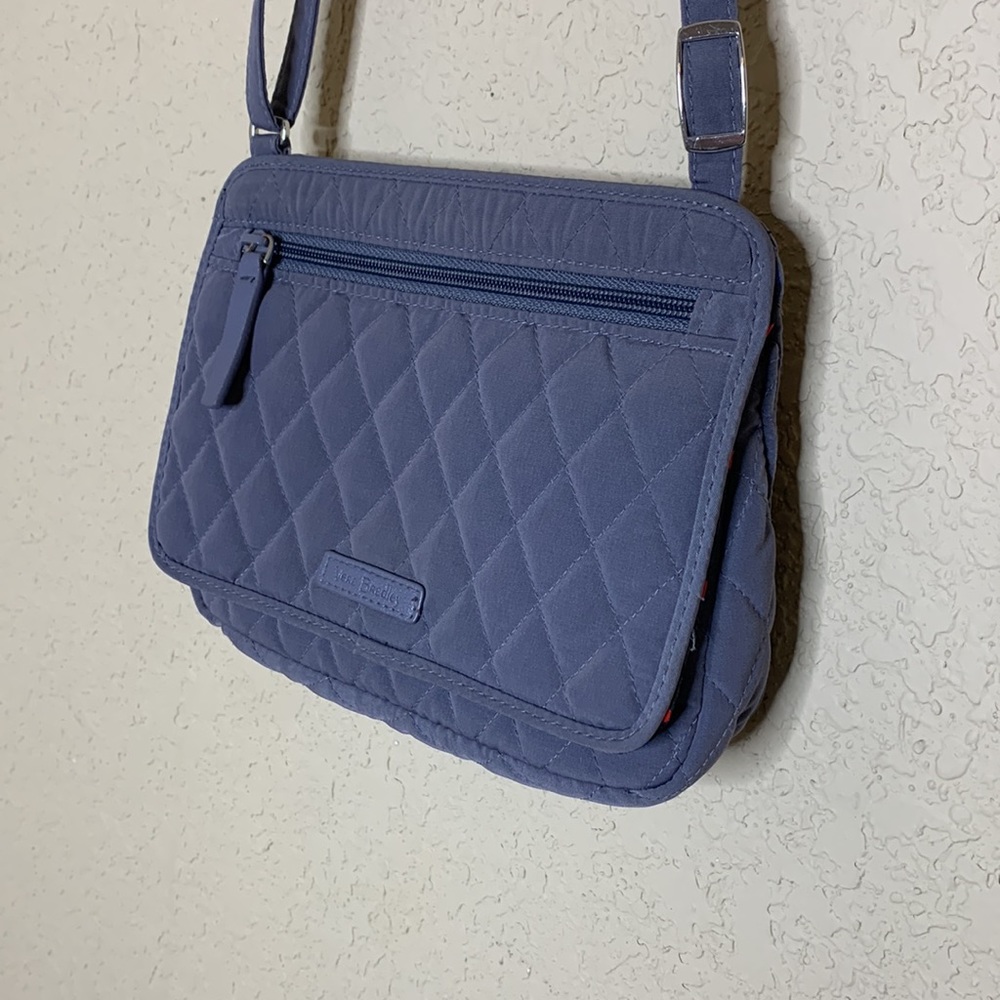 Vera Bradley Quilted Crossbody Blue